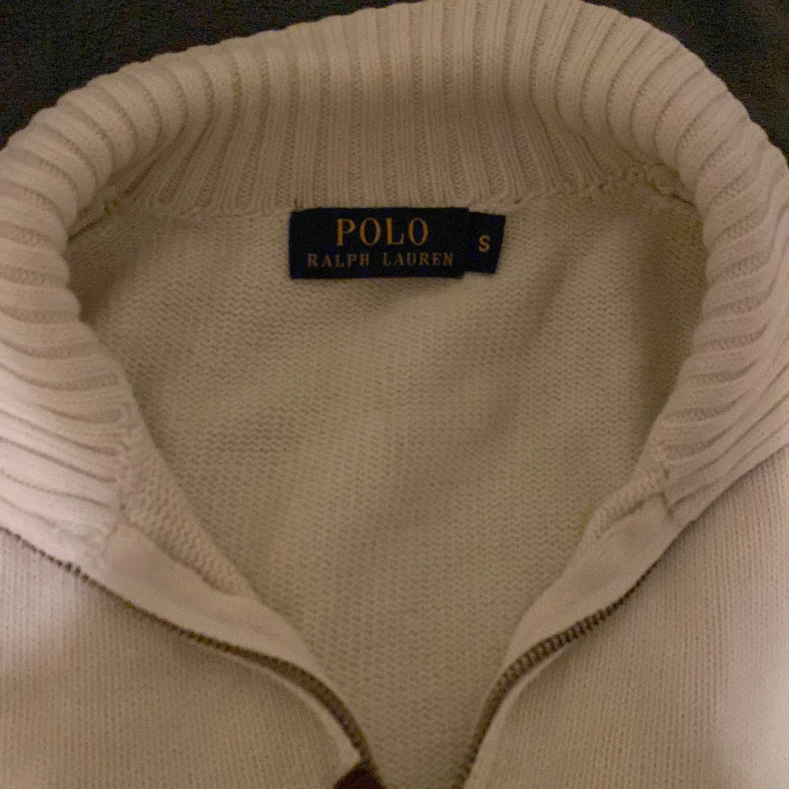 Beige stickad tröja Polo Ralph Lauren - 1
