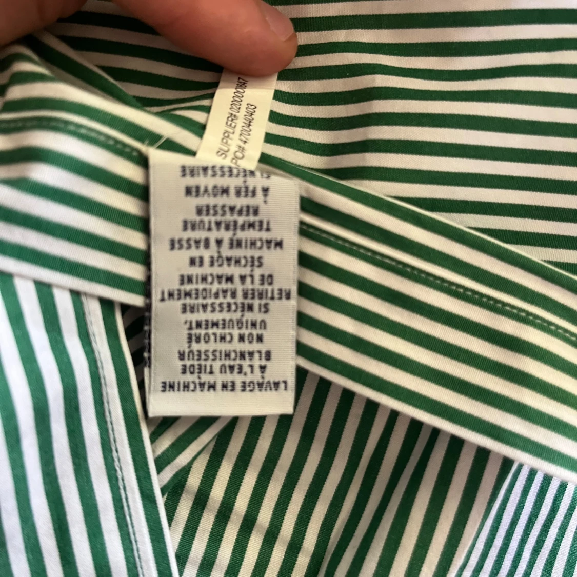 Ralph Lauren - grönrandig skjorta - 3