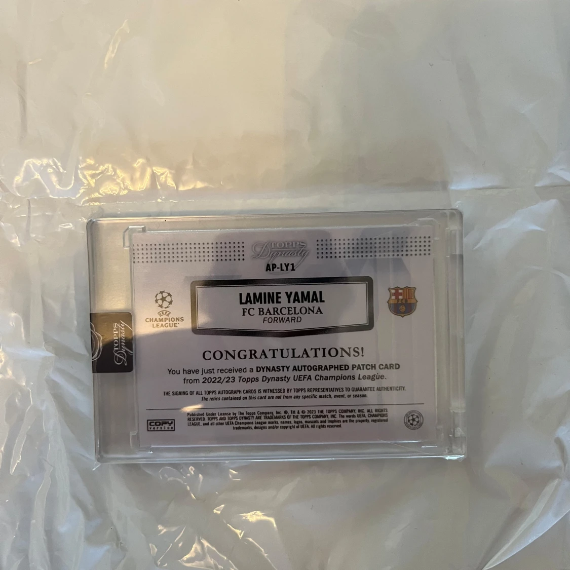 Lamine Yamal Auto  - 2