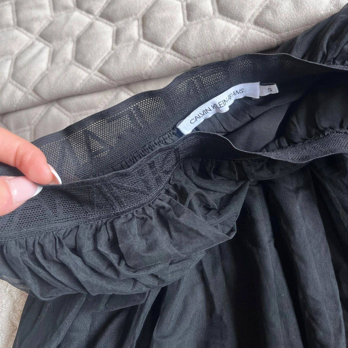 Svart långkjol från Calvin Klein Jeans - 1