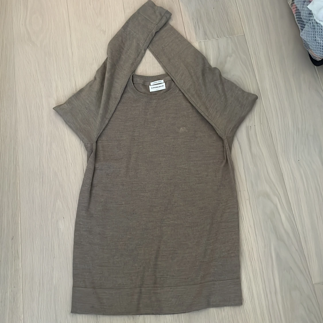 Beige merinoulltröja från Lindbergh