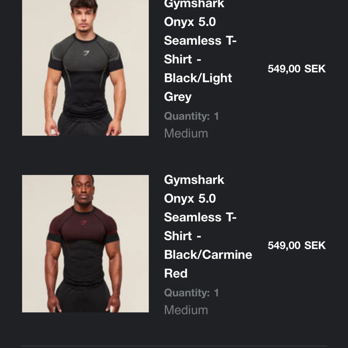 Gymshark Onyx V.5 - 91