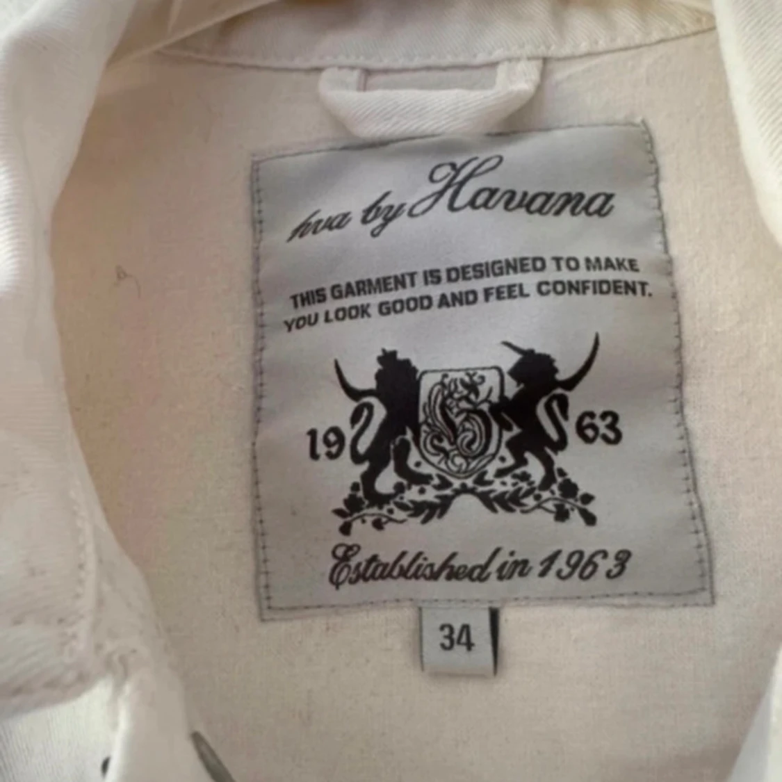 Vit jeansjacka från Havana - 2