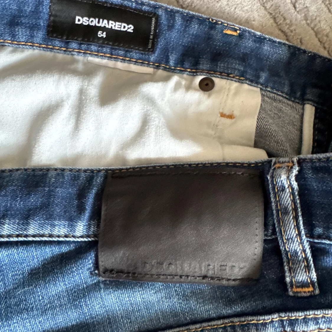Dsquared2 blå jeans storlek 54 - 2