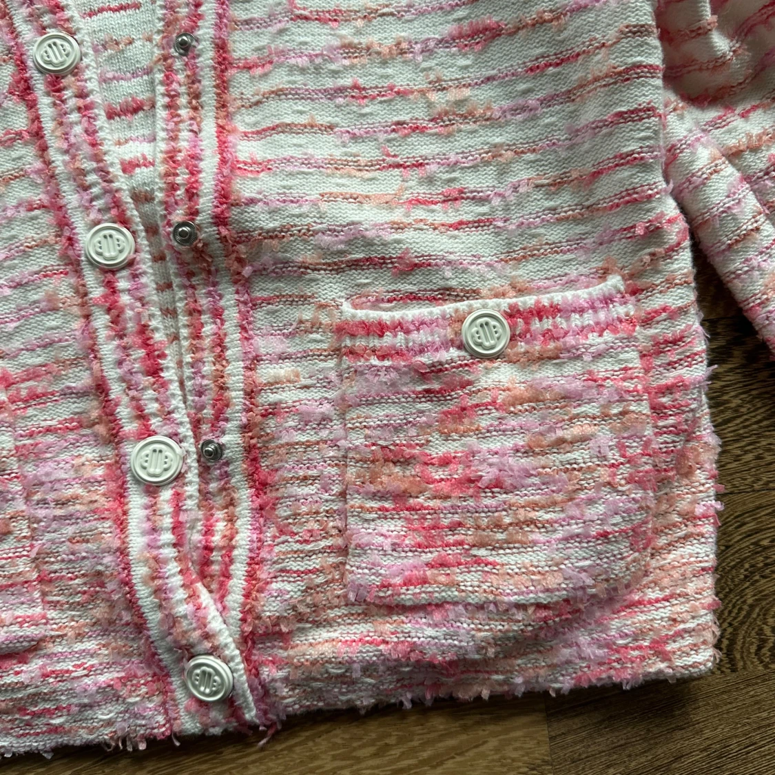 Rutig cardigan jacka från Maje - 1