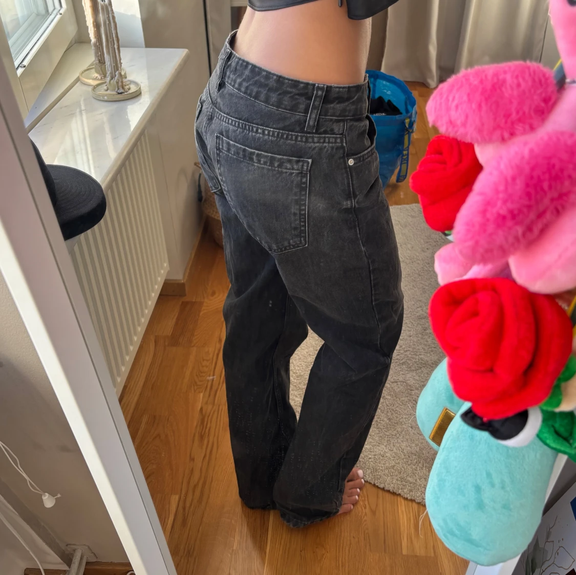 Zara lågmidgade jeans - 2