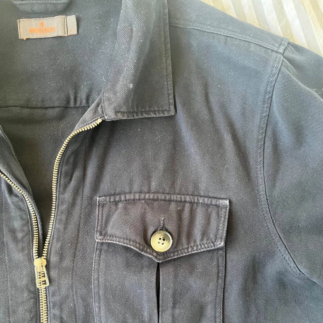 Blå overshirt från Morris - 3