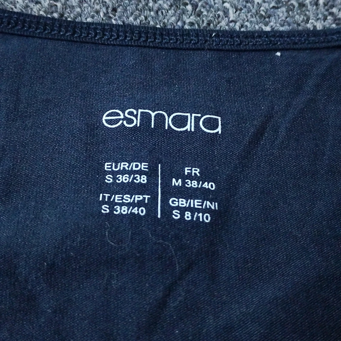 Svart linnetopp från Esmara - 1