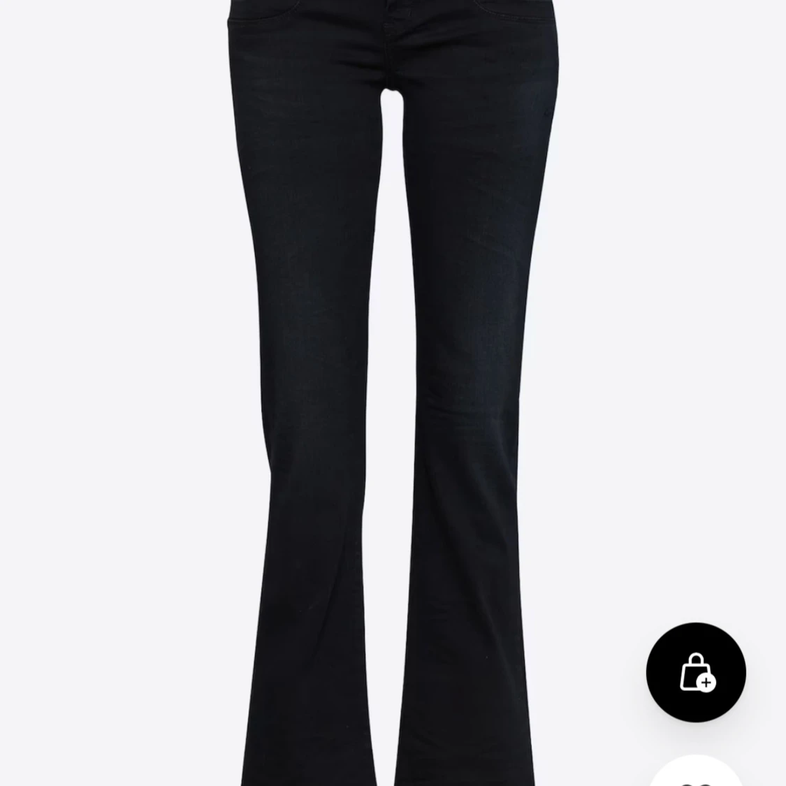 Svarta bootcut jeans från LTB valerie - 1
