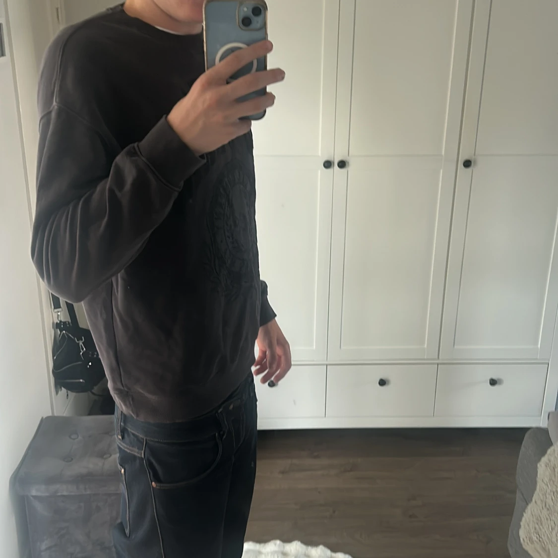 Svart sweatshirt från Lee Jeans - 2
