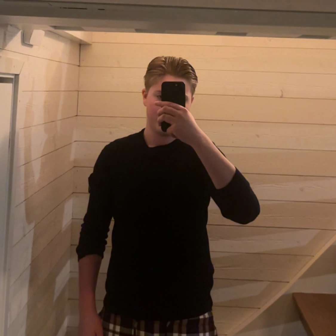 Svart Sweatshirt Stone Island  - 1