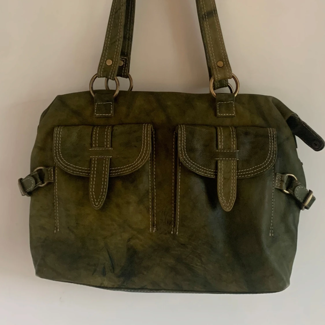 Grön axelväska - 2