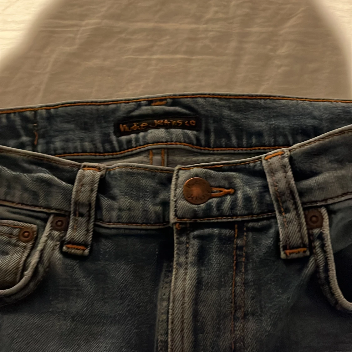 Blå jeans från Nudie Jeans - 1