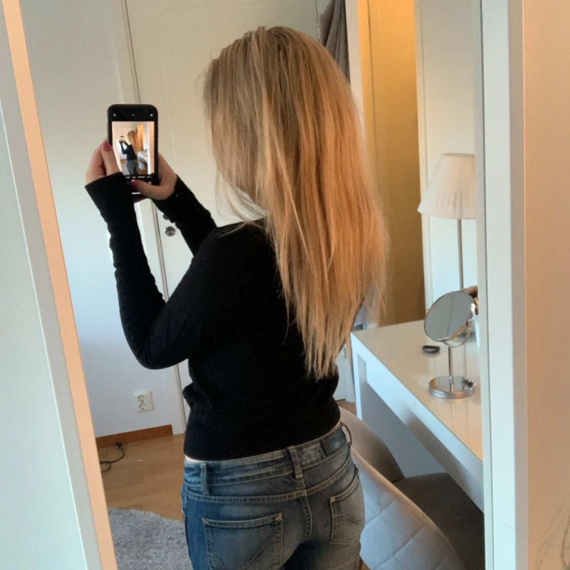 Svart polotröja - 1