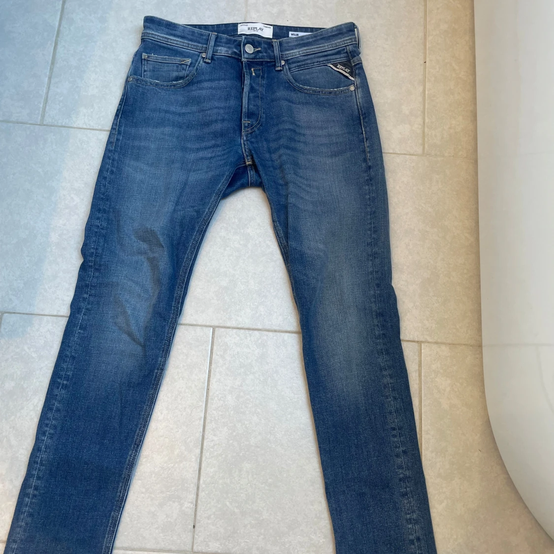 Blå jeans från Replay - 1