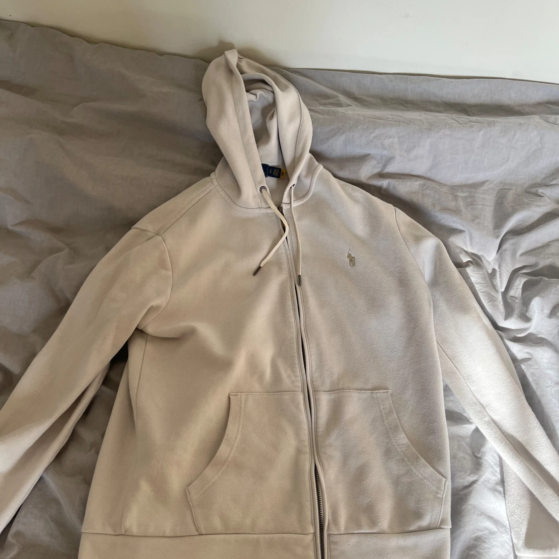 Beige hoodie från Ralph Lauren