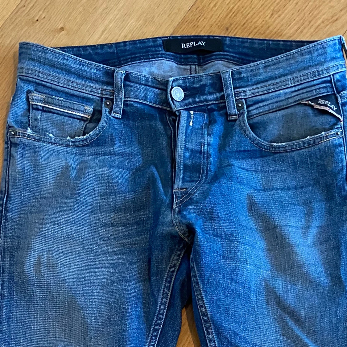 Blå replay jeans  - 2