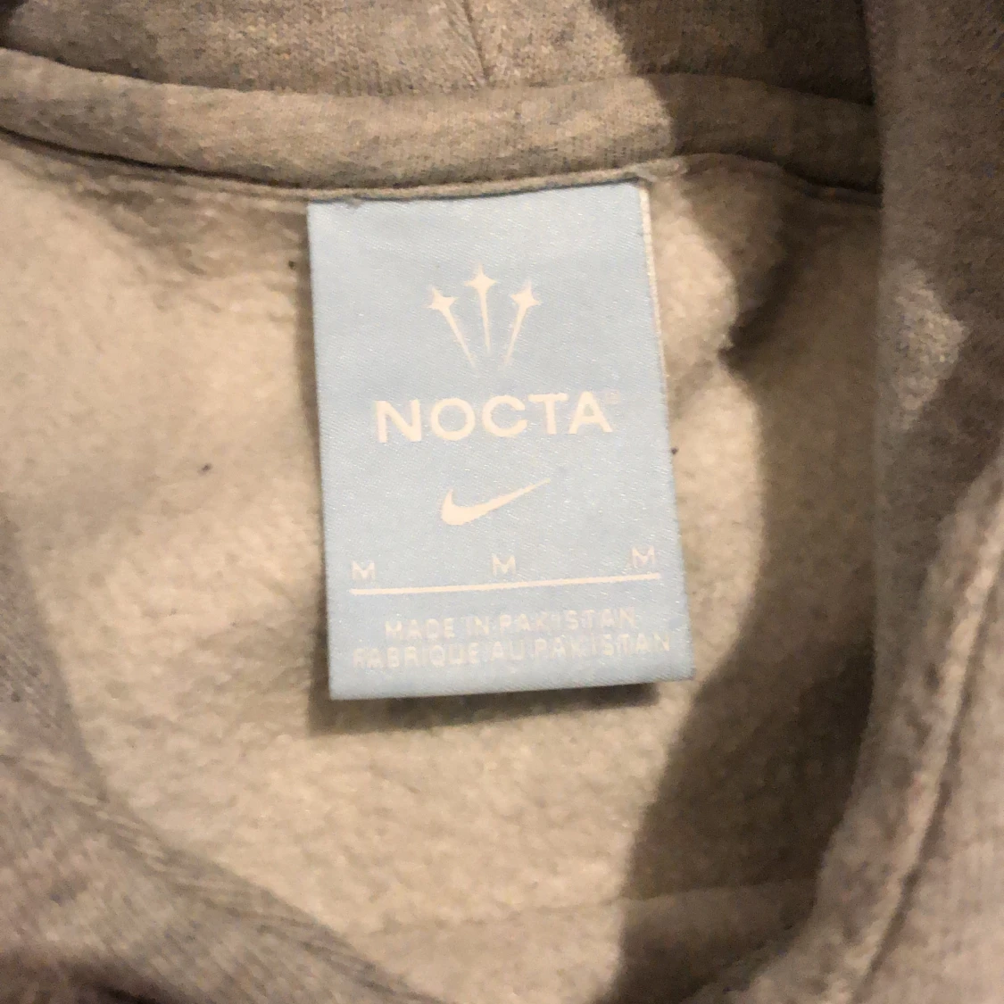 Nike x Drake NOCTA Cardinal Stock Grey Hoodie - 3