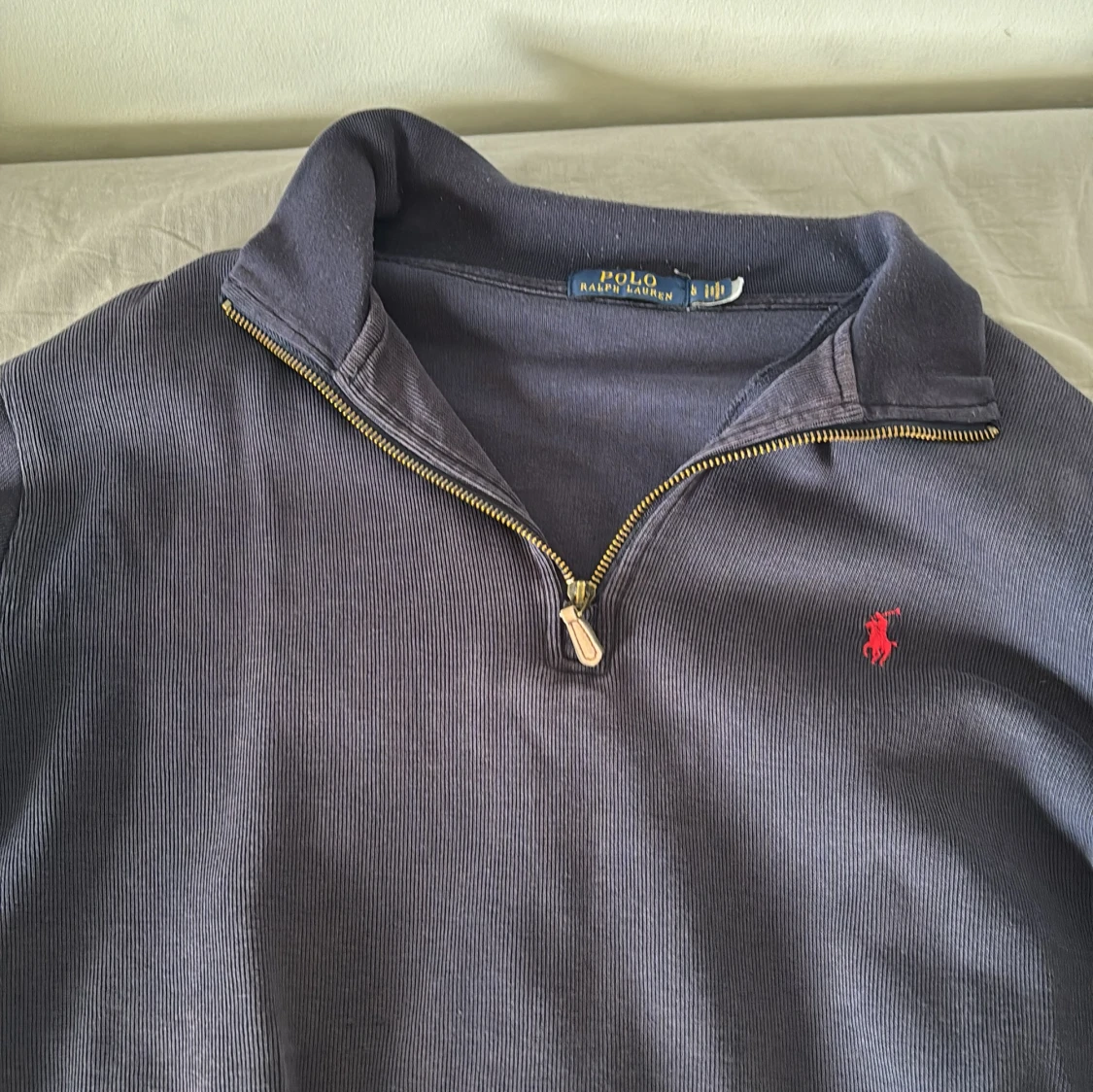 Marinblå half zip tröja Polo Ralph Lauren - 3