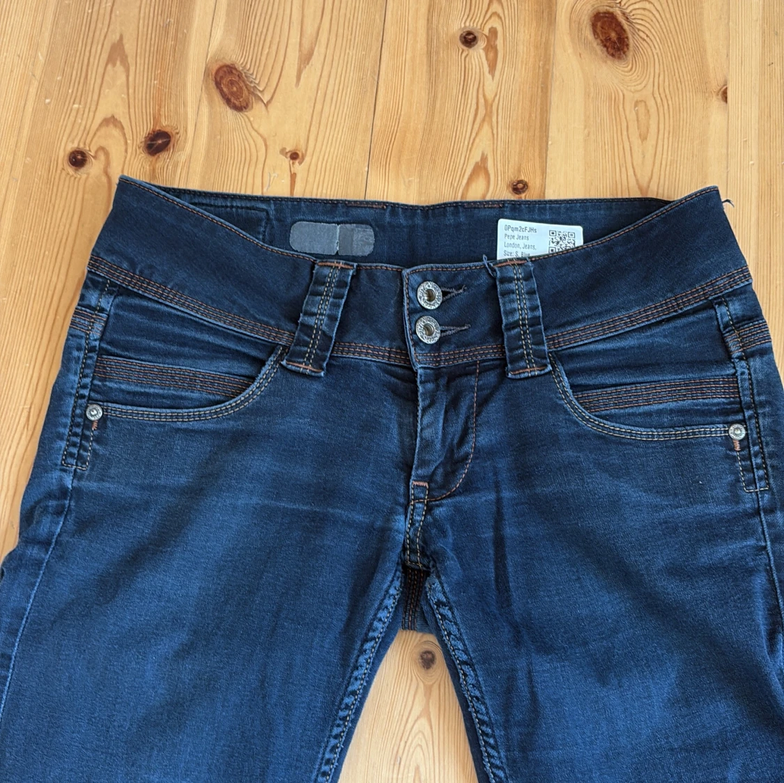 Mörkblå Pepe jeans bootcut