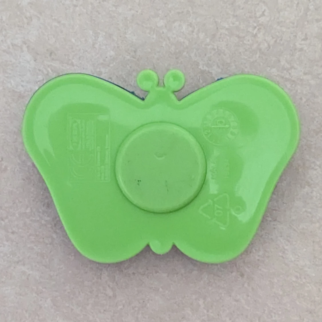 Blå och grön fjäril magnet  - 1