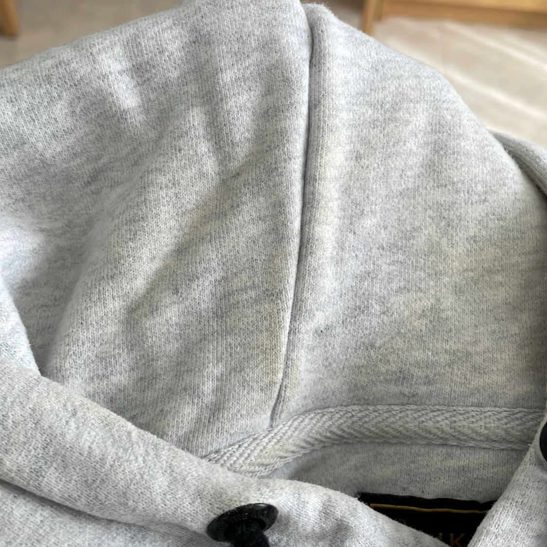 Grå hoodie från SikSilk XS - 3