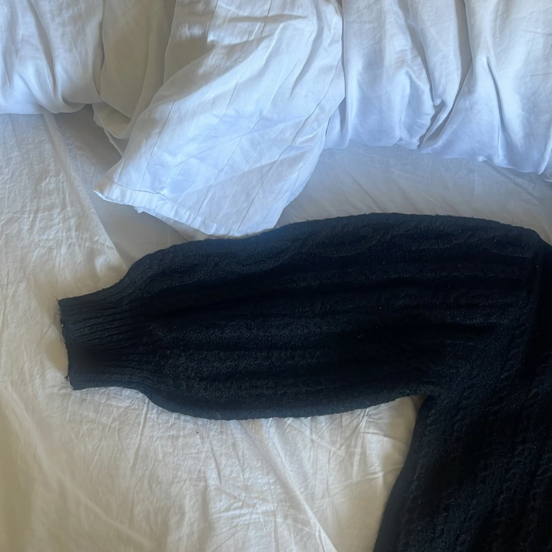 Svart stickad tröja från Samsa Collection - 3