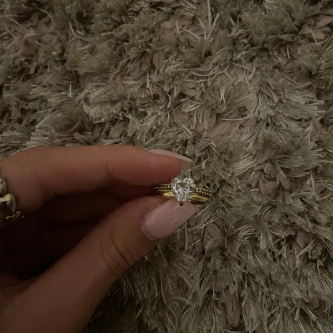 Guldfärgad promise ring från Pandora - 2