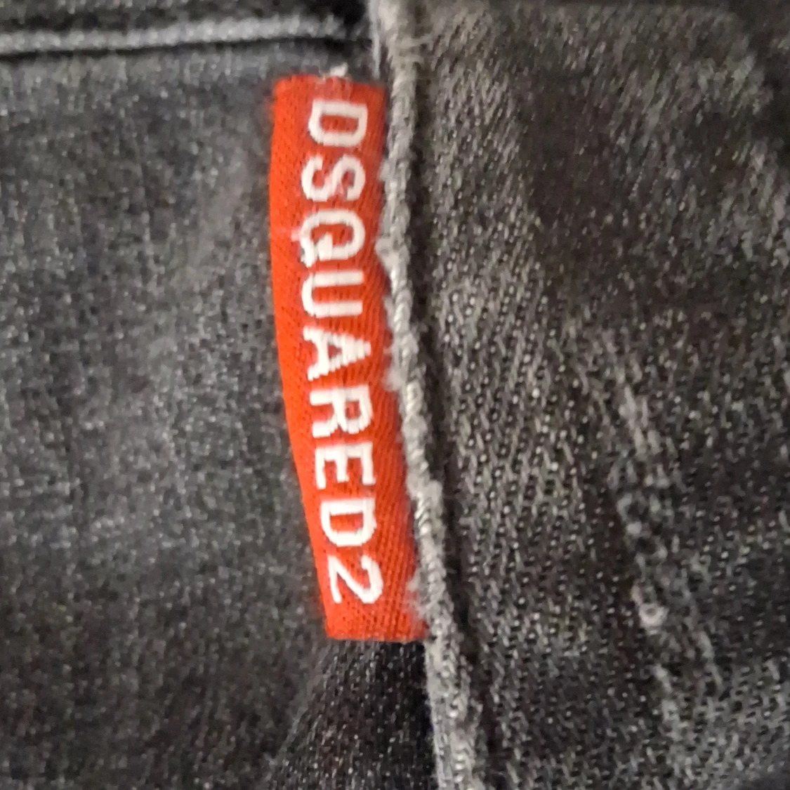 Svarta Dsquared2 ICON jeans med kedja - 4