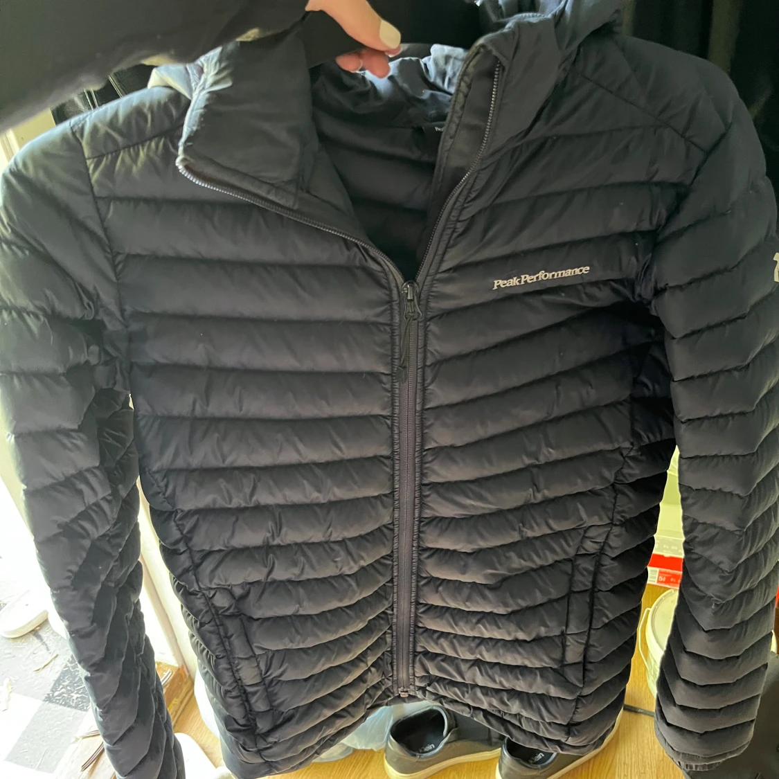 Marin blå dunjacka Peak Performance - 1