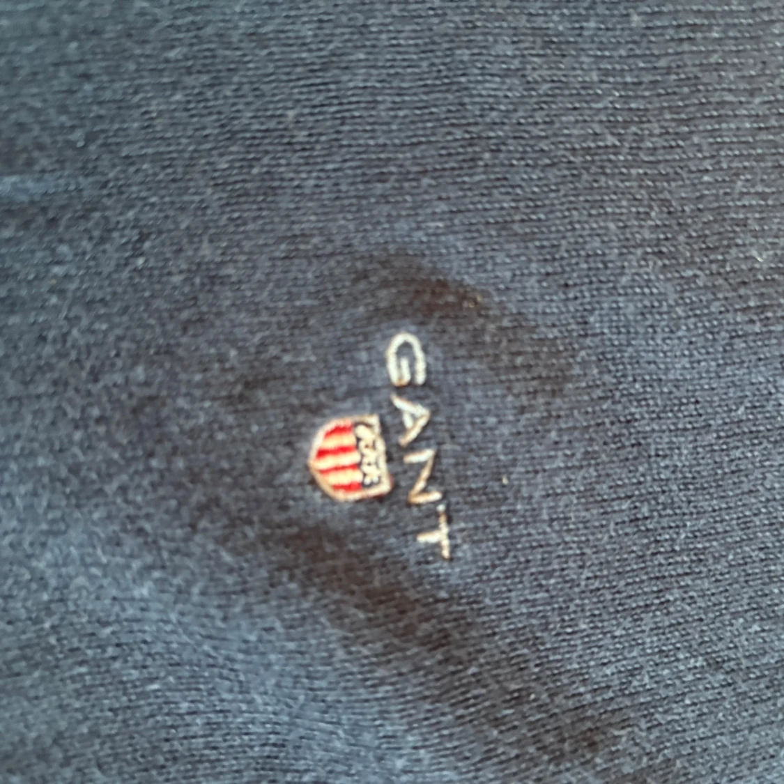 Mörkblå långärmad tröja från GANT - 3