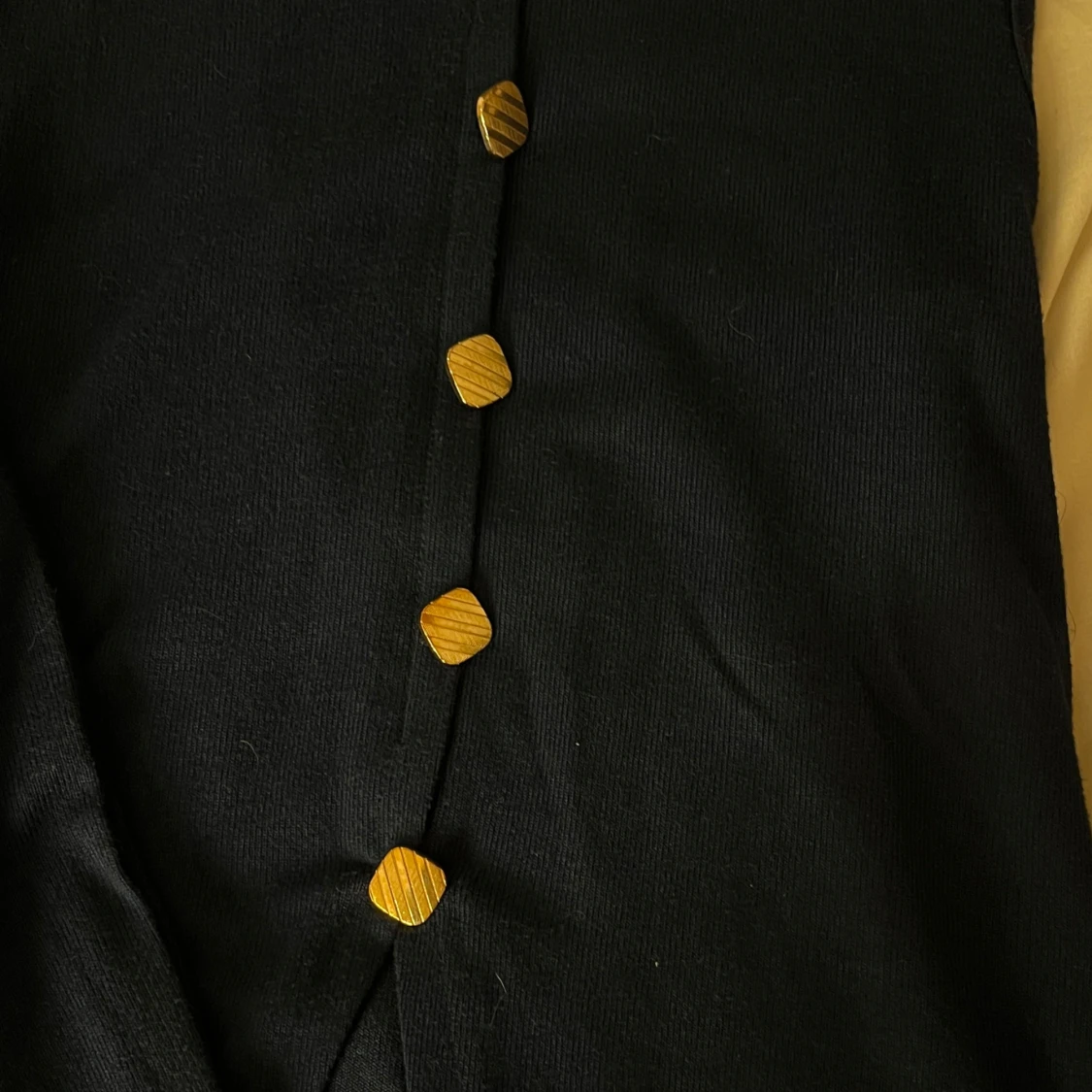 Marinblå set med knappar - 2