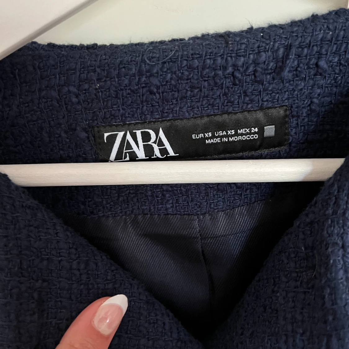 Mörkblå kavajjacka från Zara - 3