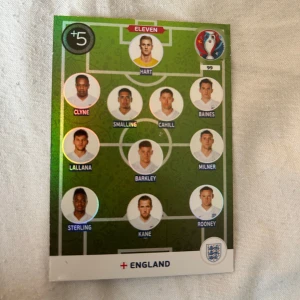 Englands trupp euro 2016  - Säljer detta kort 