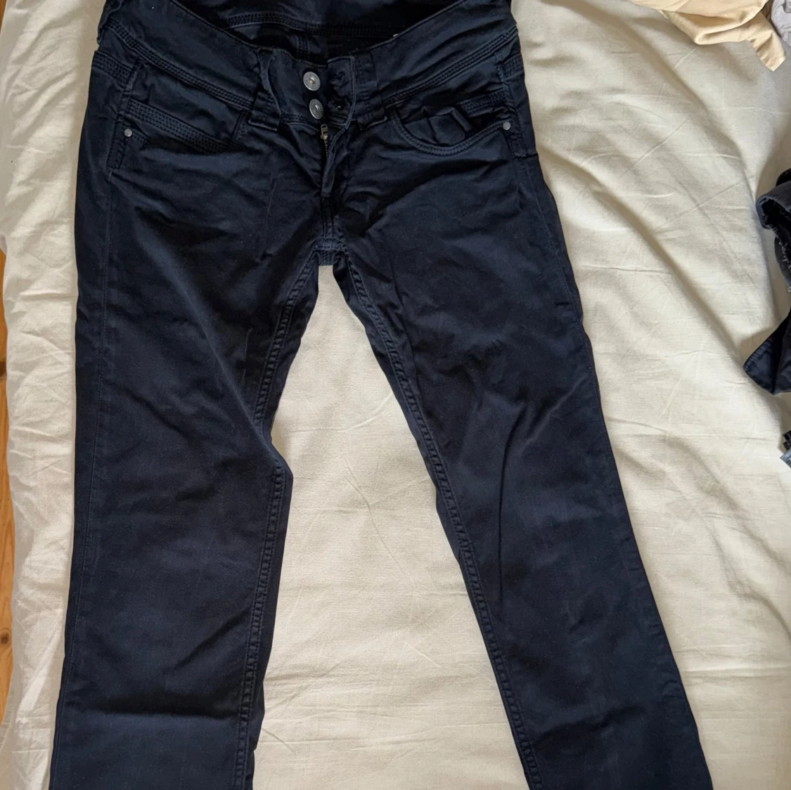 Svarta jeansbyxor från Pepe Jeans - 4