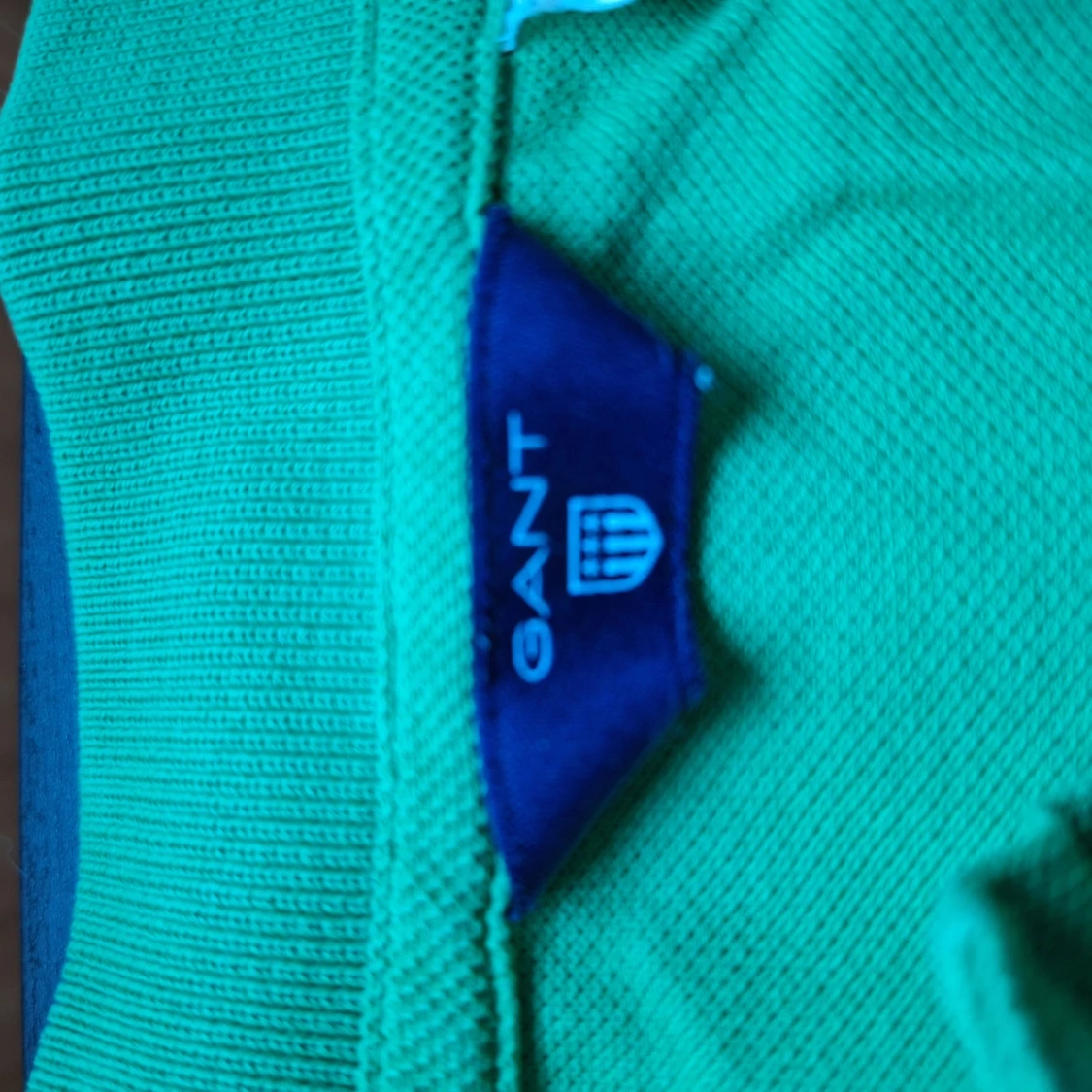 Grön pikétröja från GANT - 1