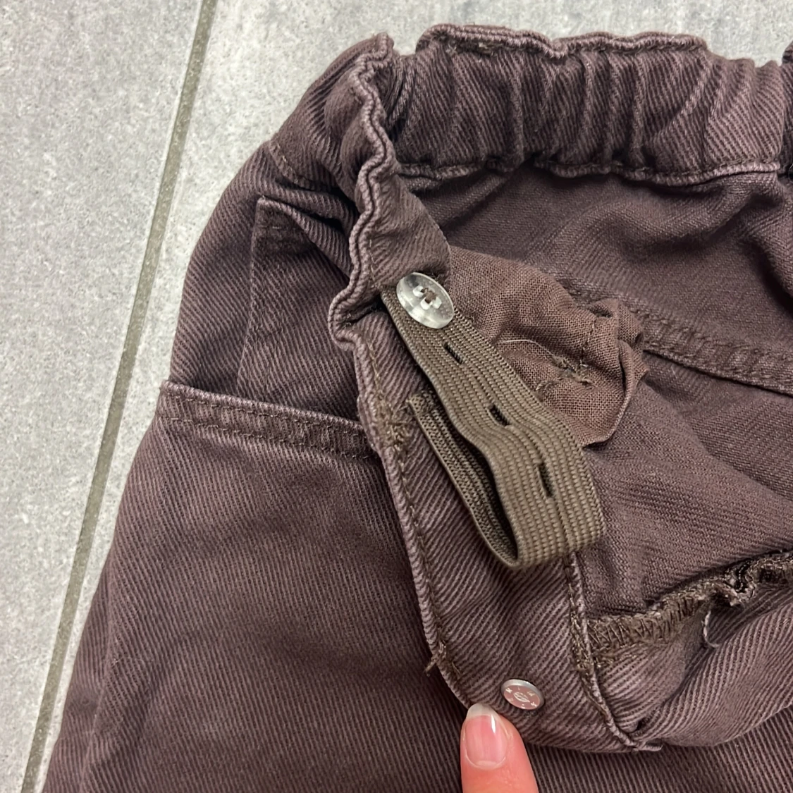 Bruna wide high waist byxor H&M - 3