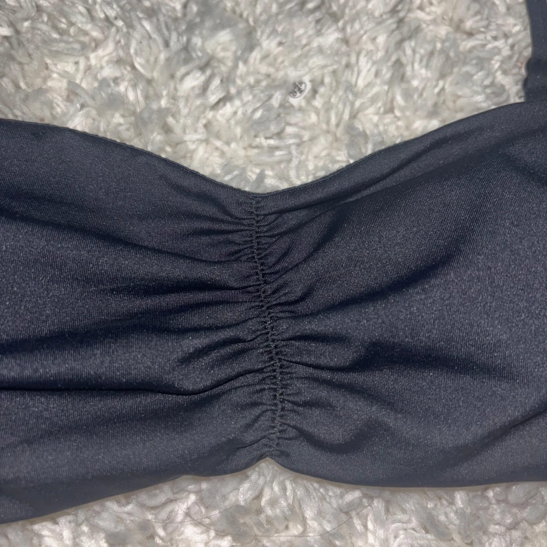 Svart bandeau bikiniöverdel - 2