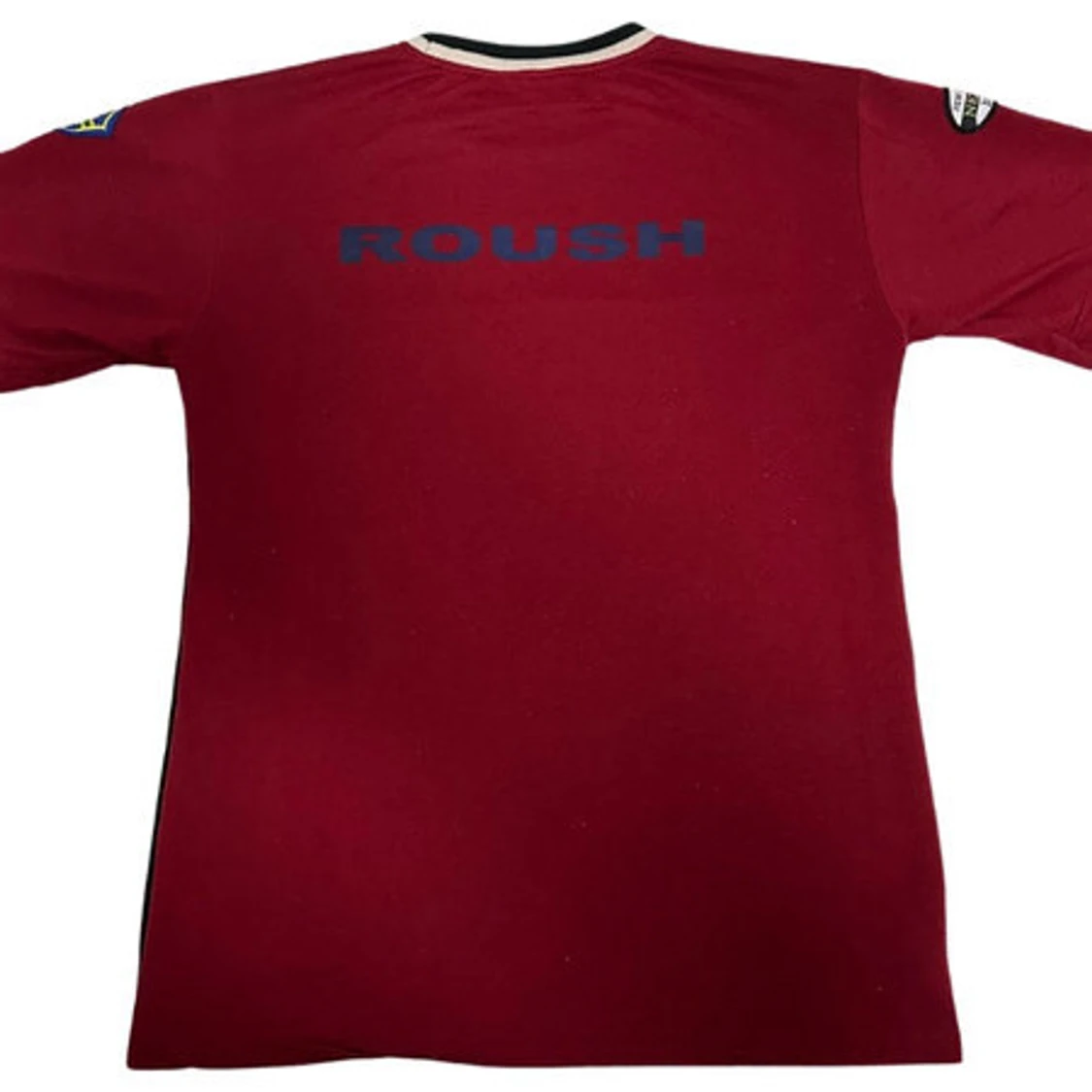 Röd och beige t-shirt från MSZ Sport - 1