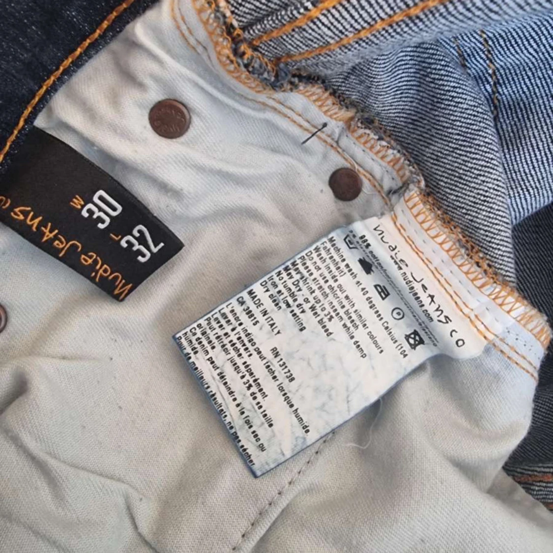Blå jeans från Nudie Jeans Co - 3