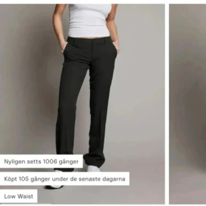 Kostymbyxor  - Lågmidjade kostymbyxor tall🫶