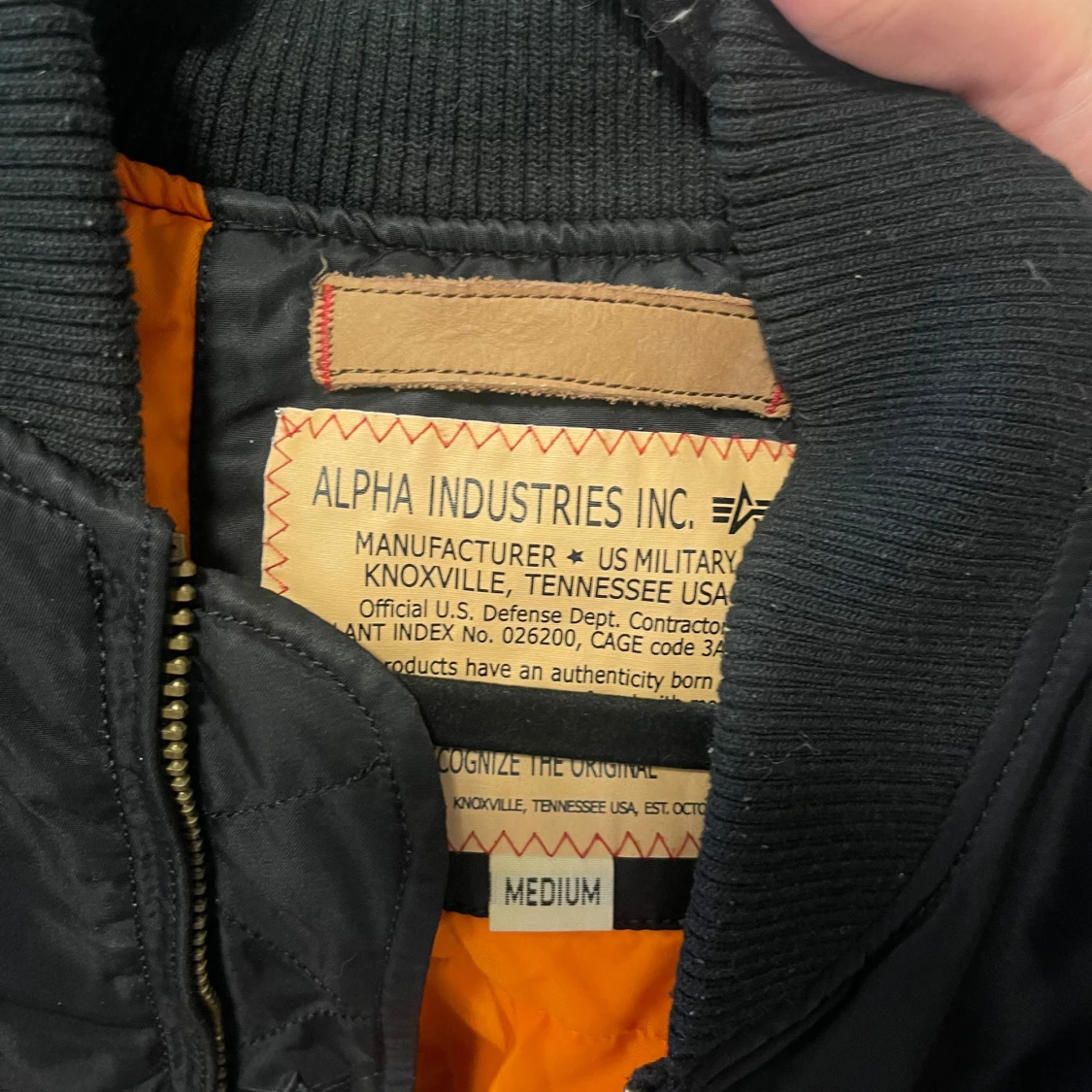 Alpha Industries bomberjacka strl M - 1