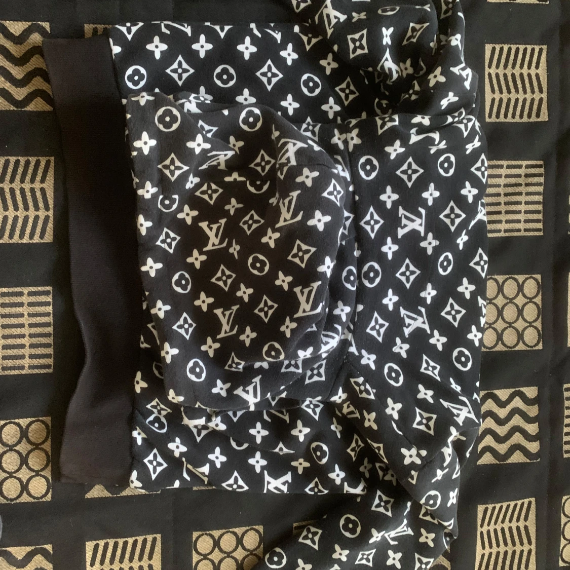 Supreme x Louis Vuitton svart hoodie - 3