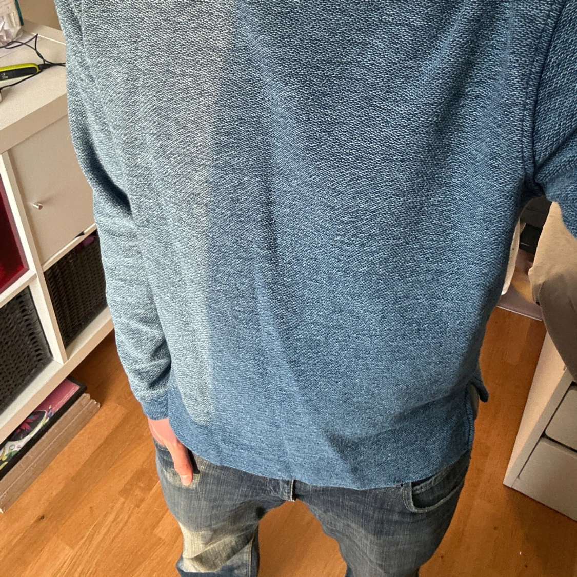 Blå stickad tröja från Norse Projects - 1