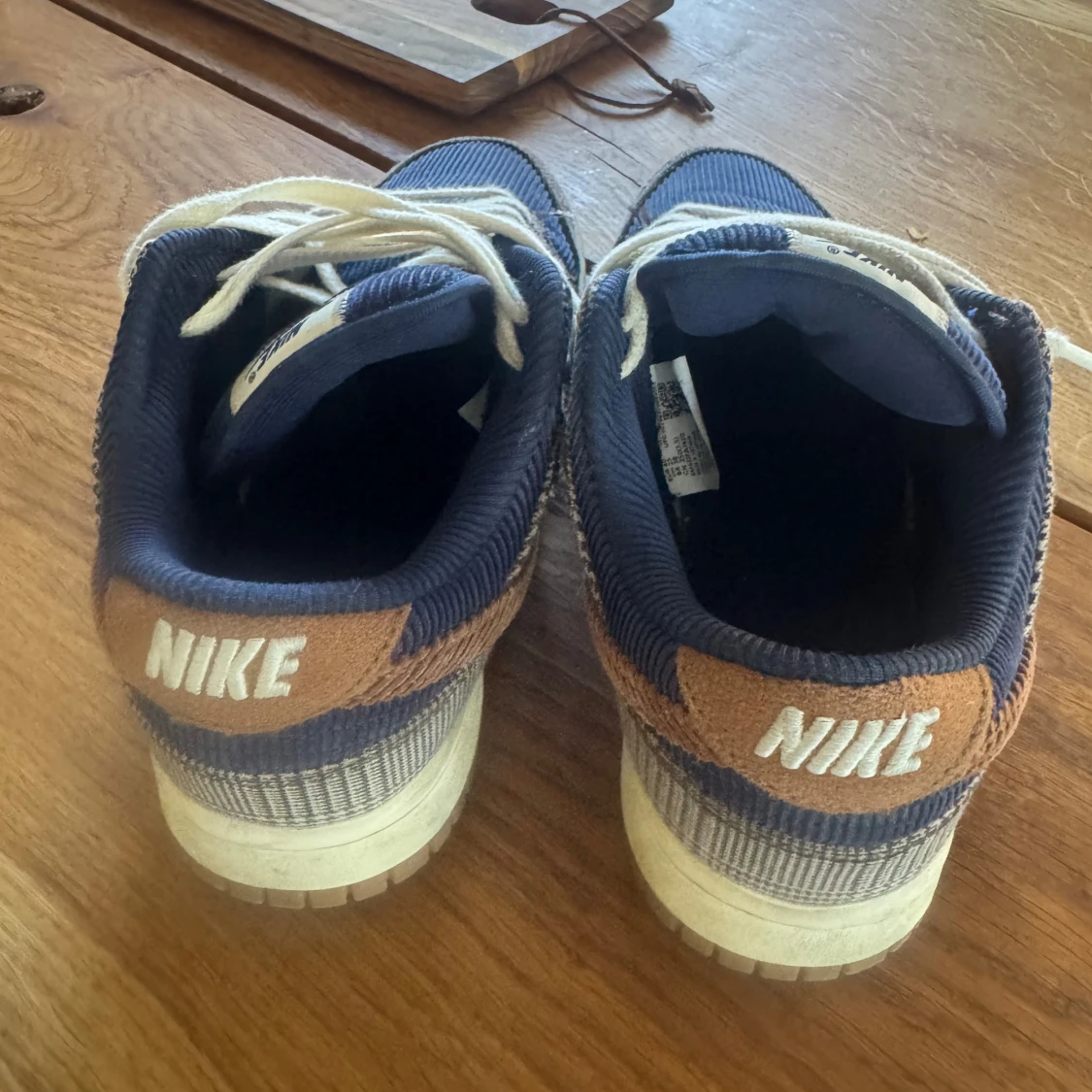 Nike Dunk Low Corduroy Blå/Brun 40 - 1