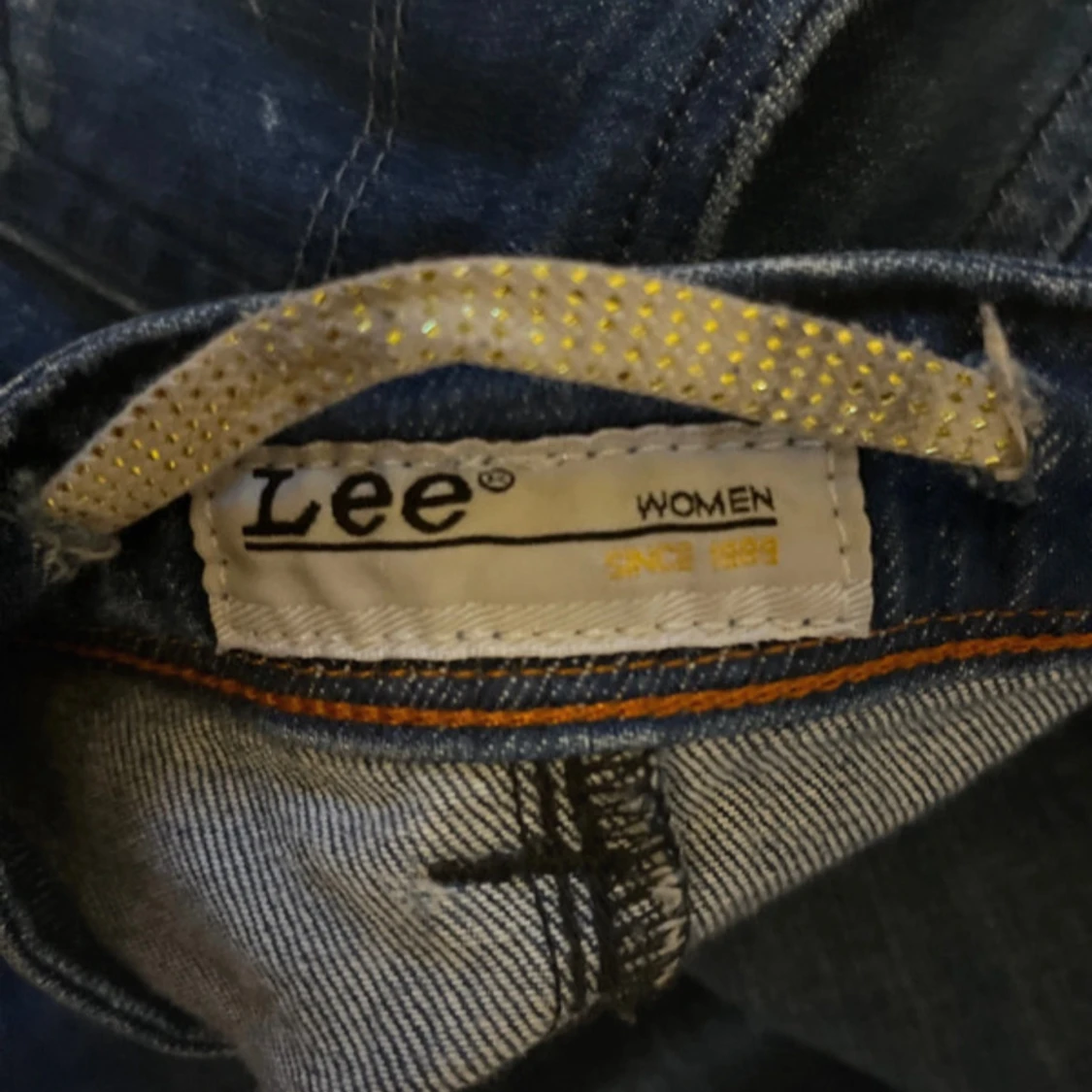 Blå bootcut jeans från Lee - 4