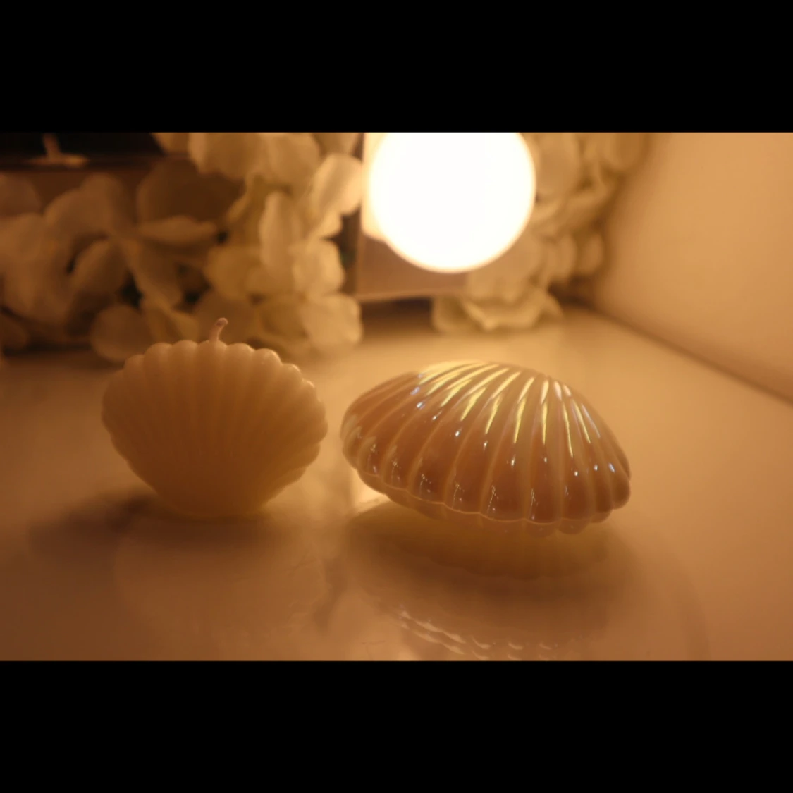 Seashell Glow Candle - 1