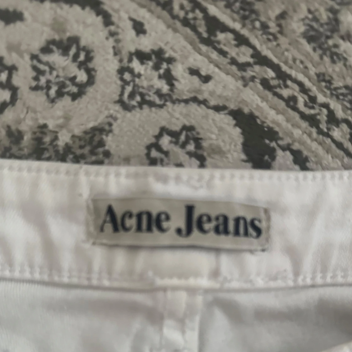 Vita straight jeans från Acne Jeans - 3
