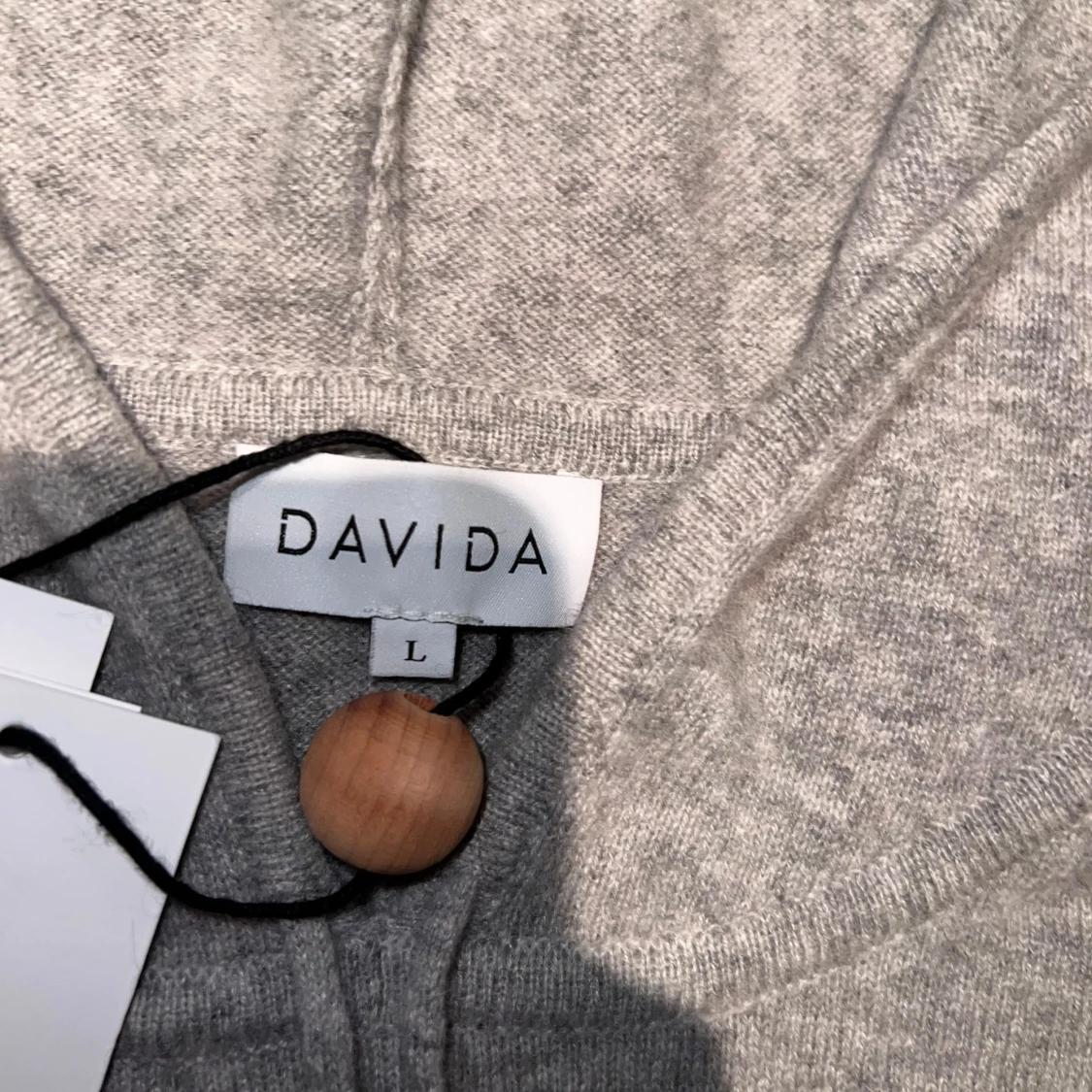 Davida Kashmirhoodie Grå - 4