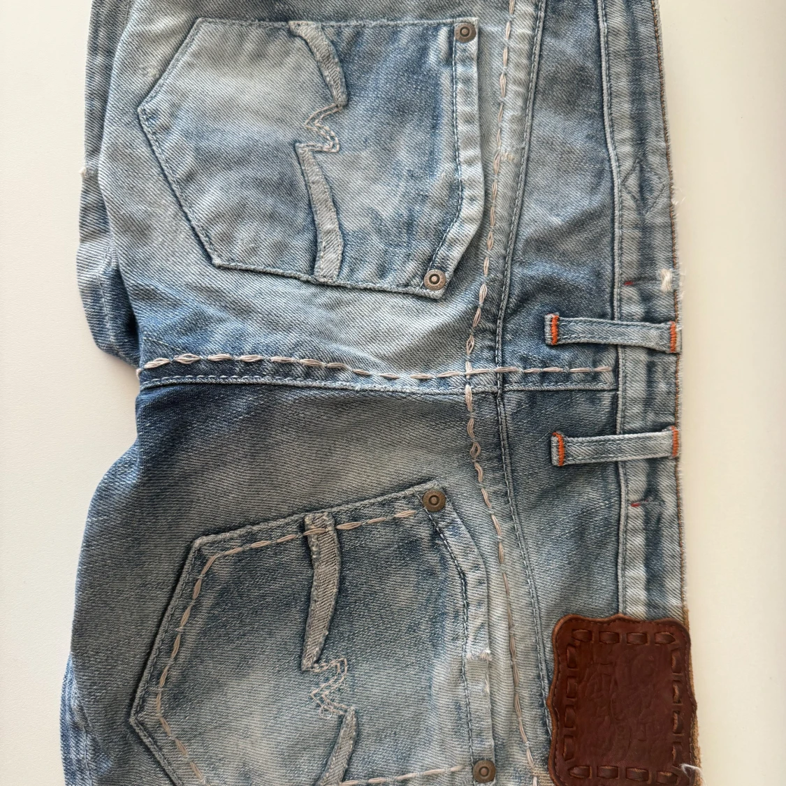 Blå jeansshorts från Bandit de Marie - 2